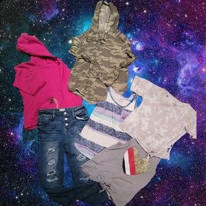 Girls 10/13 bundle Metal Mulisha Justice and more